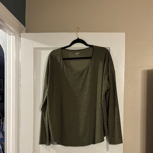 Old Navy Olive Green Blouse